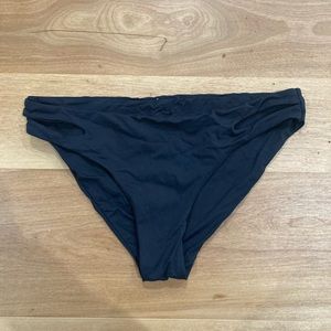 Roxy black bikini bottoms